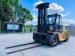 CATERPILLAR V180B DIESEL FORKLIFT C/W 2 STAGE MAST *VIDEO*