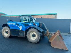 NEW HOLLAND LM7.42 TELEHANDLER*C/W PALLET TINES & BUCKET*YEAR 2017*VIDEO*