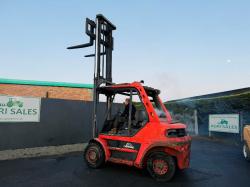 LINDE H60D FORKLIFT*C/W PALLET TINES*ENGINE SMOKES*VIDEO*