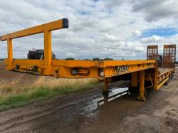 KING LOW LOADER TRAILER*C/W RAMPS & WINCH*VIDEO*