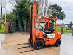 TOYOTA 4FD25 DIESEL FORKLIFT C/W 2 STAGE MAST *VIDEO*