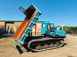 KUBOTA RG-60 TRACKED DUMPER*C/W JOYSTICK CONTROLS*VIDEO*