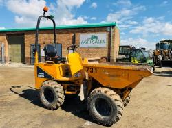THWAITES 1 TONNE HIGH TIP DUMPER*YEAR 2019*ONLY 1504 HOURS*VIDEO*