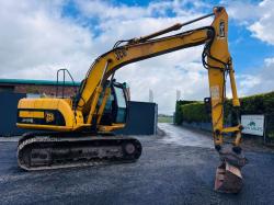 JCB JS130 EXCAVATOR *C/W QH & BUCKET* READING 7889 HOURS*VIDEO*