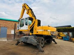 LIEBHERR 316 HRC SCRAP HANDLER*C/W ROTATING SCRAP GRAB*VIDEO*