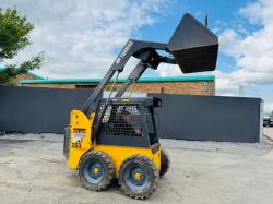 THOMAS 153 MUSCLE SKIDSTEER*C/W BUCKET AND BAIL SPIKE*YEAR 2008*VIDEO*