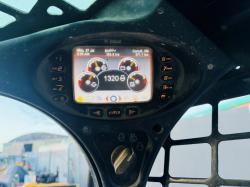BOBCAT T630 SKIDSTEER*C/W BUCKET*YEAR 2015*2371 HOURS*VIDEO*