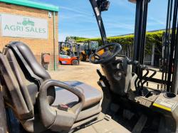 CATERPILLAR GP18N FORKLIFT*C/W PALLET TINES*VIDEO*