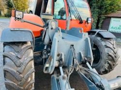 JLG 4013 4WD TELEHANDLER *13 METER REACH* C/W PALLET TINES & PERKINS ENGINE *VIDEO*