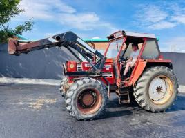 FIAT 80-90 FRONT LOADER TRACTOR*C/W FRONT LOADER*VIDEO*