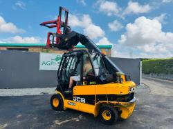 JCB 35D TELETRUK*YEAR 2018*C/W HYDRAULIC BAIL GRAB*VIDEO*