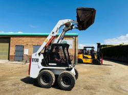 BOBCAT S130 SKIDSTEER*YEAR 2013*1800 HOURS*VIDEO*