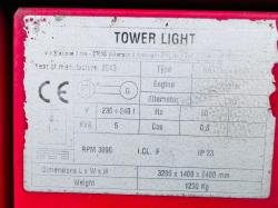 VT1 TOWABLE LIGHTING TOWER * YEAR 2013 * C/W LED LIGHTS 