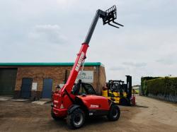 MANITOU MT625H COMFORT TELEHANDLER*YEAR 2015*C/W PALLET TINES*VIDEO*