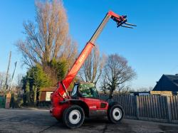 MANITOU MLT845-120 4WD TELEHANDLER C/W PALLET TINES *VIDEO*