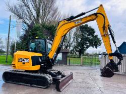 JCB 86C-1 EXCAVATOR *ZERO SWING, YEAR 2015* C/W QUICK HITCH *VIDEO*
