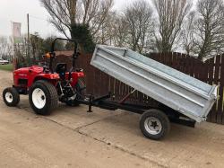 ** BRAND NEW SIROMER 2.5 TONE GALVANISED TIPPING TRAILER ** ( PLEASE SEE VIDEO )