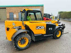 JCB 525-60 HI VIZ TURBO TELEHANDLER*YEAR 2019*C/W BUCKET & TINES*VIDEO*