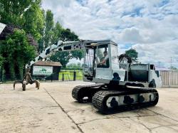 HYMAC TRACKED EXCAVATOR C/W 5 TINE SCRAP GRAB *VIDEO*