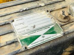 SAMSUNG 2 STAGE MASTED FORKLIFT*C/W YANMAR ENGINE*VIDEO*
