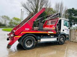MAN TGM18.2504X2 SKIP LORRY *YEAR 2015, IN TEST* C/W MANUAL GEAR BOX *VIDEO*