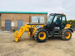 JCB 540-140 HI VIZ 4WD TELEHANDLER*C/W PALLET TINES*YEAR 2017*VIDEO*