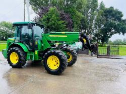 JOHN DEER 3800 4WD TELEHANDLER C/W PIN & CONE HEAD STOCK & TINES *VIDEO*