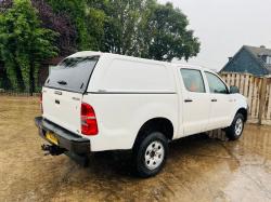 TOYOTA HILUX 2.5L DOUBLE CAB PICK UP *YEAR 2012* C/W CANOPY *VIDEO*