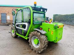 MERLO P27.6+ TURBO TELEHANDLER*C/W PALLET TINES*YEAR 2017*VIDEO*