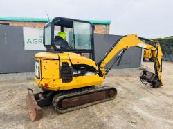 CATERPILLAR 302.5C EXCAVATOR*C/W LOG GRAB*YEAR 2008*VIDEO*