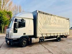 IVECO 75E 4X2 CURTAIN SIDE LORRY *YEAR 2015* C/W REAR TAIL LIFT *VIDEO*