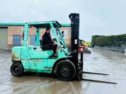 MITSUBISHI FD40K 2 FORKLIFT*C/W SIDESHIFT*YEAR 2008*VIDEO*