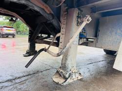 SDC 45 FOOT TRI-AXLE CONSTRUCTION SPEC FLAT BED TRAILER *IN TEST* VIDEO *