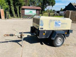 INGERSOL RAND TOWABLE COMPRESSOR * YEAR 2007 , ONLY 1769 HOURS 