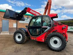 MANITOU MLT 741 TURBO TELEHANDLER*C/W BUCKET*AG SPEC*VIDEO*