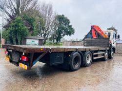 MAN 32.353 DOUBLE DRIVE FLAT BED LORRY *CRANE & SUPPORT LEGS NOT INCLUDED*VIDEO*