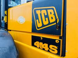 JCB 414S WHEELED LOADER HIGH TIP BUCKET*C/W BUCKET*VIDEO*