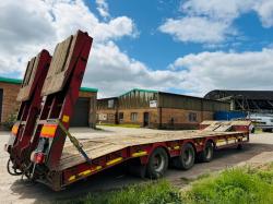 KING LOW LOADER TRAILER*C/W RAMPS AND WINCH*VIDEO*
