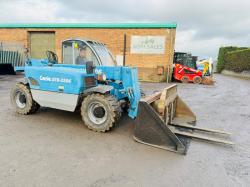 GENIE GTH 2506 TELEHANDLER*C/W BUCKET AND PALLET TINES*VIDEO*