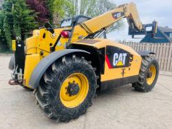 CATERPILLAR TH406AG 4WD TELEHANDLER *AG-SPEC , YEAR 2012* C/W PALLET TINES *VIDEO*
