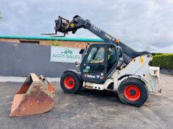 BOBCAT T3071 TELEHANDLER*C/W PALLET TINES AND BUCKET*VIDEO*