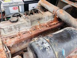 MITSUBISHI FD40 CONTAINER SPEC FORKLIFT 2 STAGE MAST*C/W PALLET TINES*VIDEO*