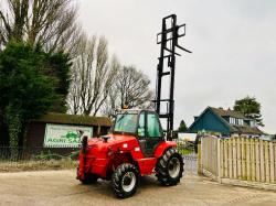 MANITOU M26-4 ROUGH TERRIAN 4WD FORKLIFT *YEAR 2005* C/W PICK UP HITCH *VIDEO*
