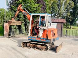 KUBOTA KX60 TRACKED EXCAVATOR C/W 2 X BUCKETS *VIDEO*