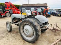 GREY FERGUSON 2WD TRACTOR*C/W ATTACHMENTS*VIDEO*