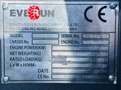 *NEW UNUSED* EVERUN ERT1500 TELEHANDLER*C/W BUCKET AND TINES*VIDEO*