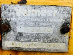 VERMEER FLX75 PLOW*C/W PLOW*READING 1555 HOURS*STEERING WHEEL*VIDEO*