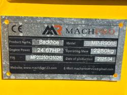 *NEW*UNUSED*MACHPRO MP-R906E ARTICULATED BACKHOE LOADER*YEAR 2025*VIDEO*
