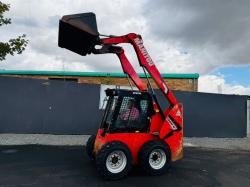 MANITOU 1500R SKIDSTEER*C/W BUCKET*YEAR 2021*NEW TYRES*2382 HOURS*VIDEO*