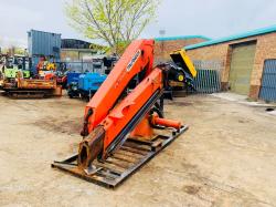 PALFINGER PK15500 HIAB CRANE*YEAR 2015*VIDEO*
